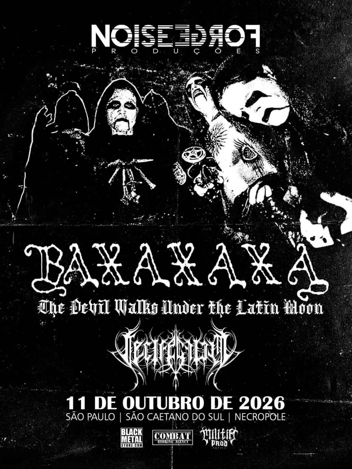 BAXAXAXA leva black metal ao ABC paulista