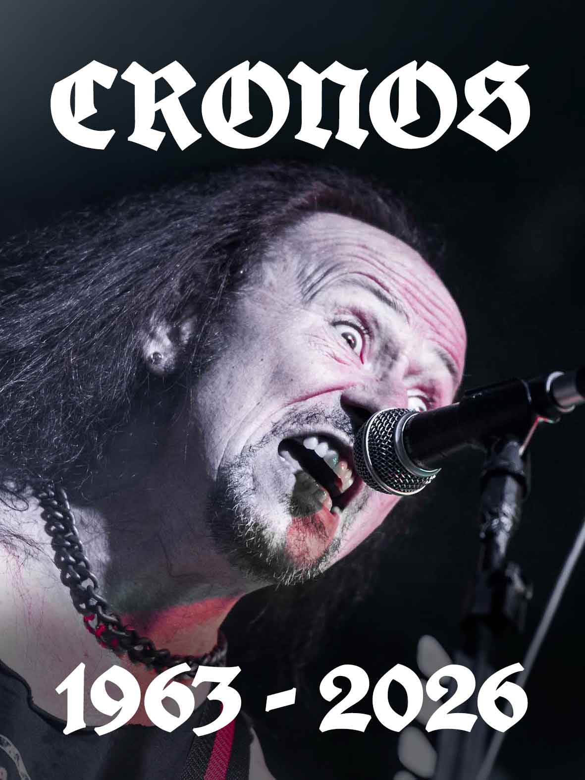 Cronos: o homem que ajudou a criar o metal extremo